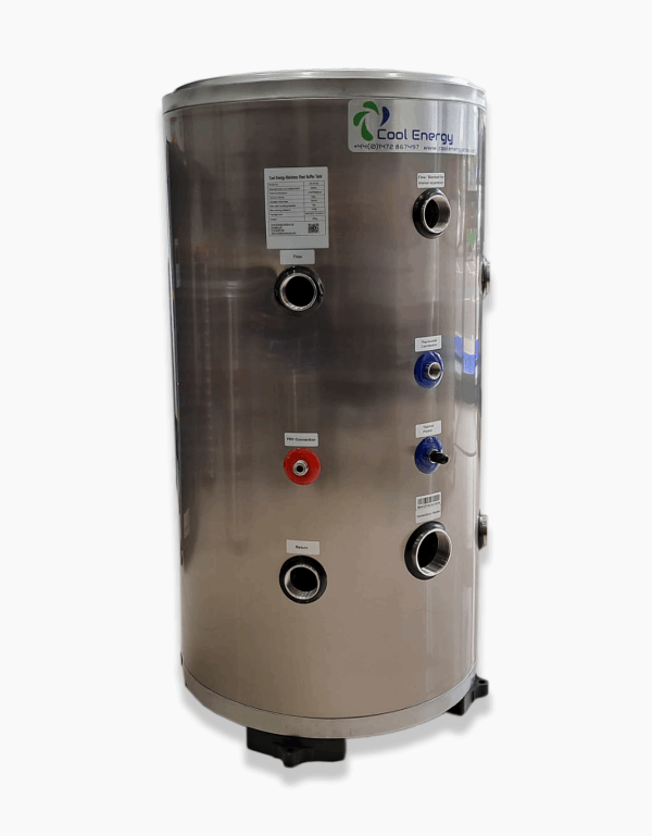 Cool Energy 120L Stainless Buffer Tank CE-B120 Heat Pump