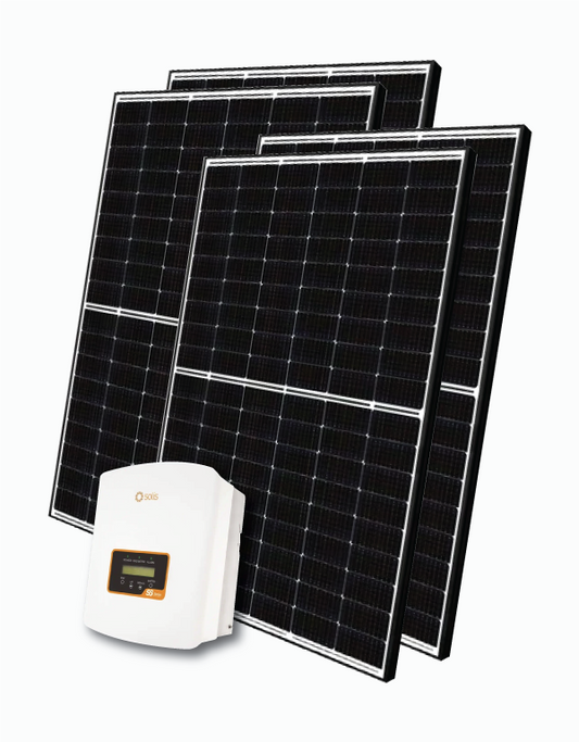 Kit de sistema solar fotovoltaico de 4 paneles de 1,76 kW (1570 u)