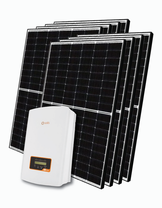 Kit de sistema solar fotovoltaico de 8 paneles de 3,52 kW (3140u)