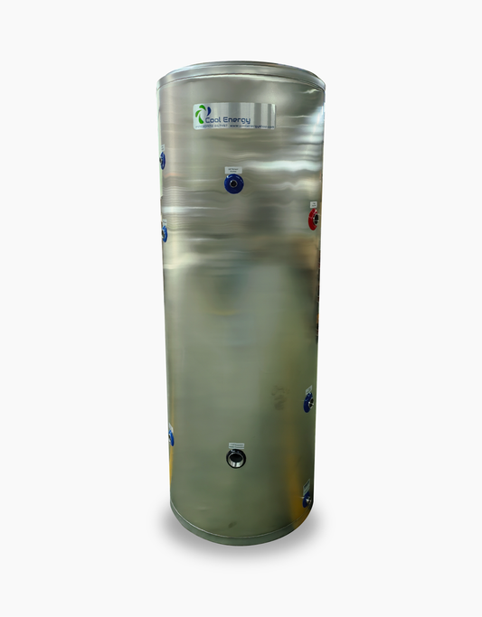 250L Heat Pump Hot Water Cylinder | Single-Coil | CE-SST250X