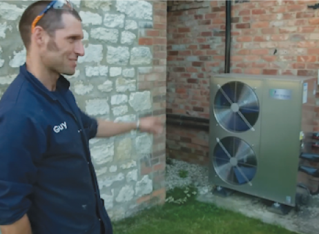 free heat pump kit with cylinder and buffer