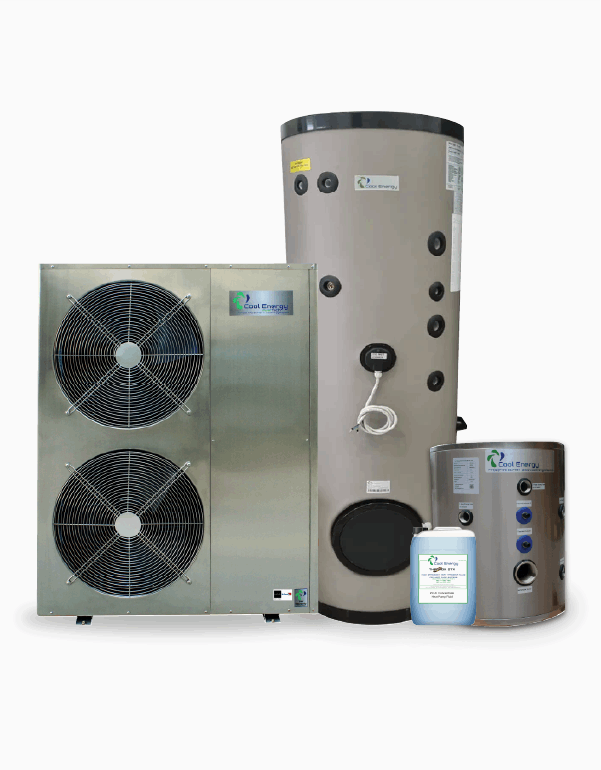 Cool Energy inverTech Heat Pump Package (Full Install Kit - Pre Plumbed)