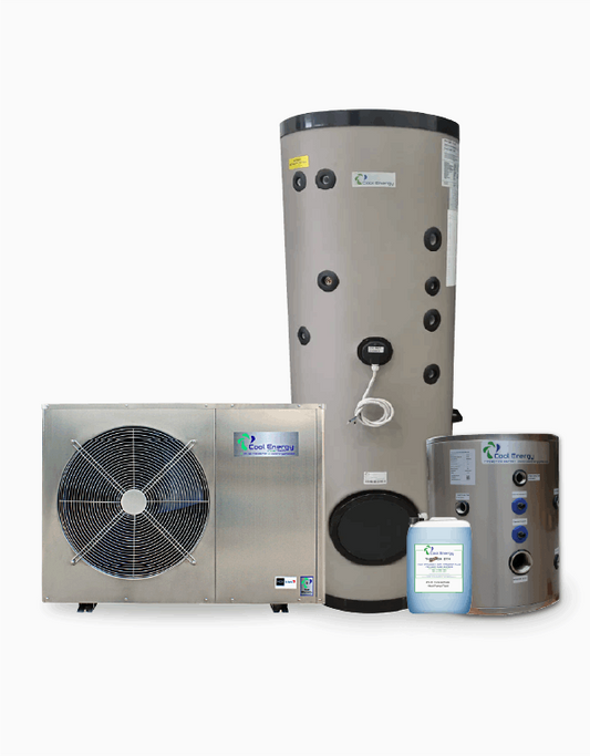 Cool Energy inverTech Heat Pump Package (Full Install Kit - Pre Plumbed)