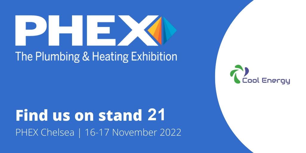 PHEX Chelsea on 16th-17th November - Cool Energy Shop