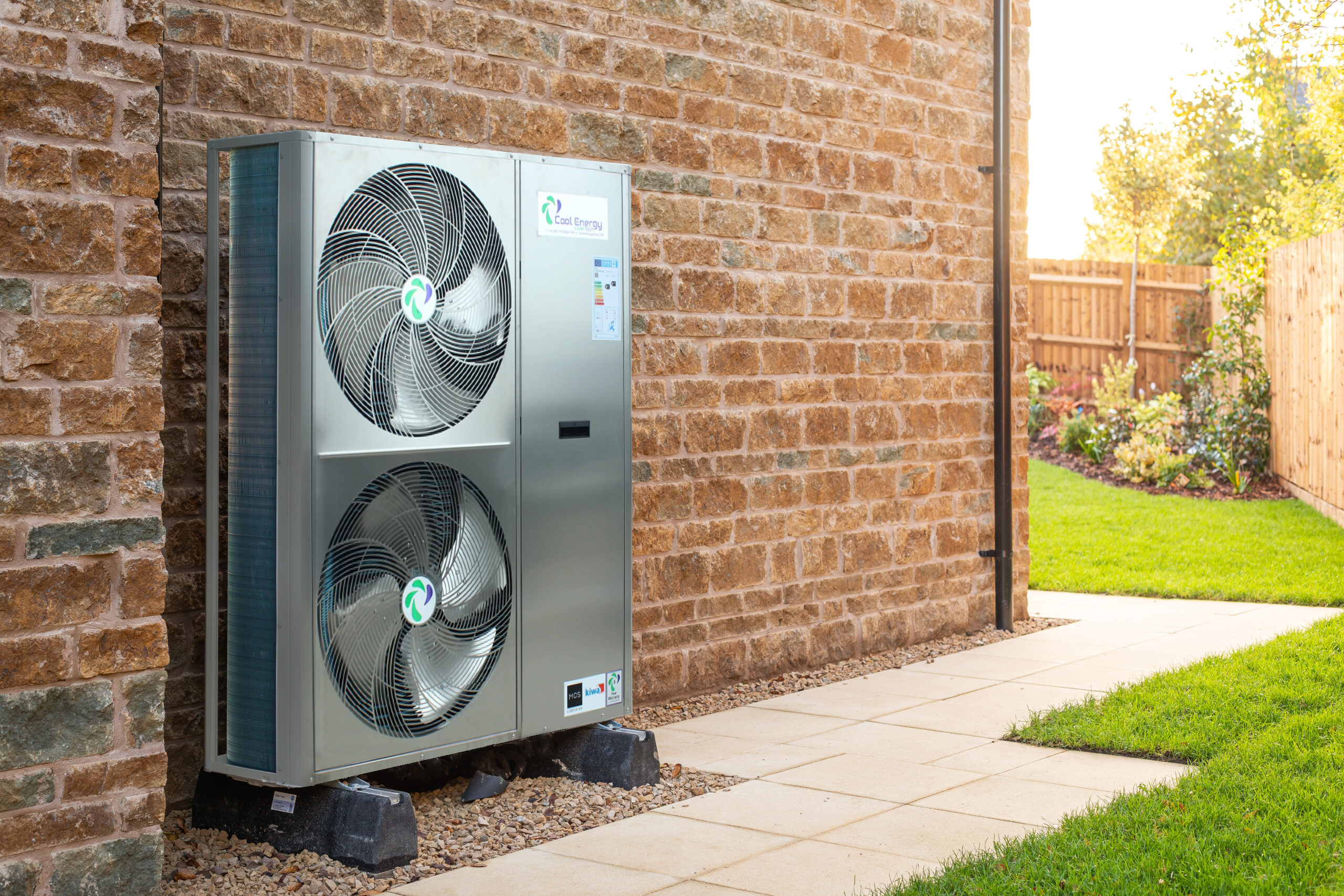 Air online heat pump