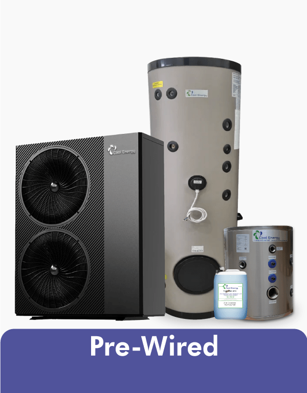 18kW | Pre Wired | inverTech High Temp Heat Pump Package (Full Install Kit)